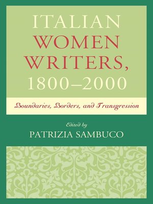 cover image of Italian Women Writers, 1800–2000